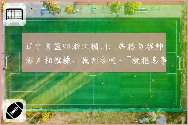 辽宁男篮vs浙江稠州:弗格与程帅澎互相推搡,裁判各吃一T被指息事宁人