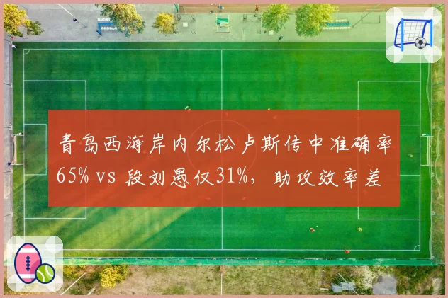 青岛西海岸内尔松卢斯传中准确率65% vs 段刘愚仅31%，助攻效率差距惊人